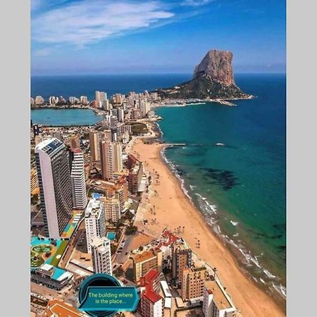 Comfy Sea View Apartment With Parking Calpe Bagian luar foto
